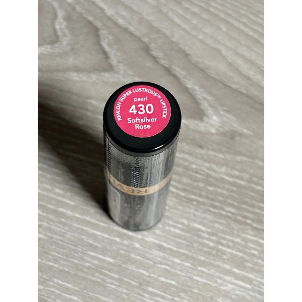 Revlon Super Lustrous Lipstick 430 Softsilver Rose Pearl Pink New Sealed